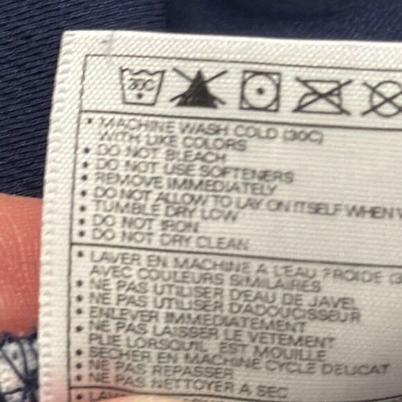 Naval Academy Nike Dri-Fit Blue Short Sleeve Golf Polo Shirt Medium - Picture 11 of 12